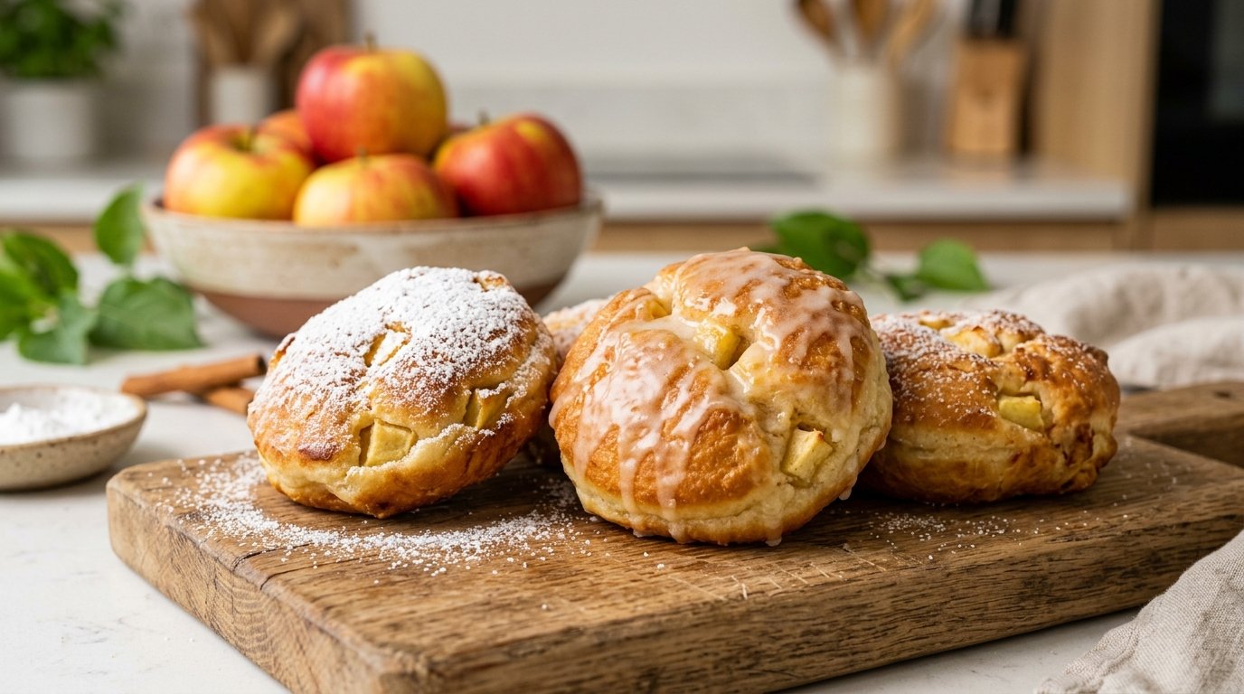 entdecken Sie die revolutionäre Methode für knusprige Apfelkrapfen ohne Fritteuse - einfach, gesünder und ohne Fettgeruch in der Küche