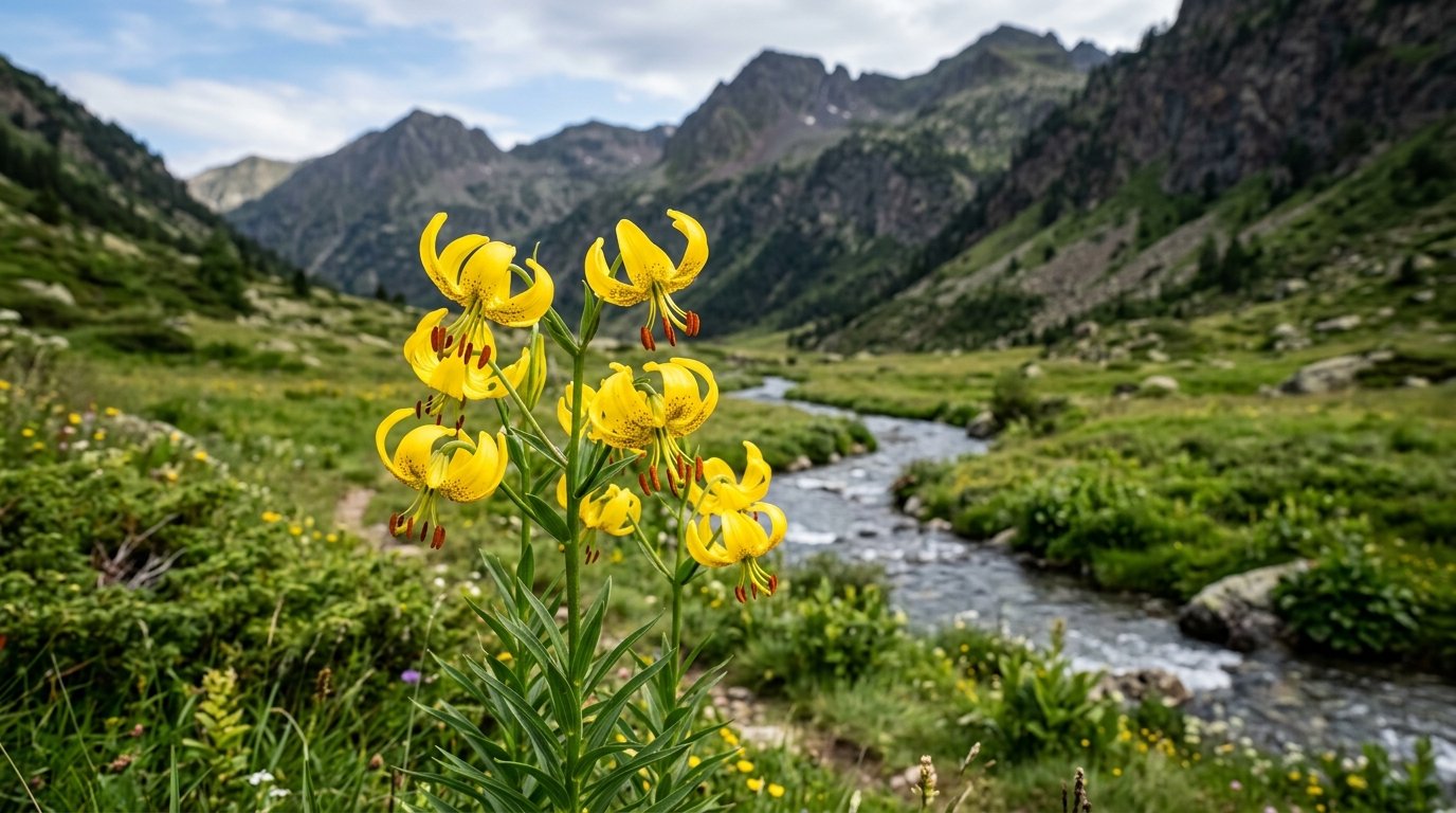 entdecken Sie die spektakuläre Biodiversität des Naturparks Sorteny in Andorra mit über 700 Pflanzenarten und einzigartigen Pyrenäen-Endemiten