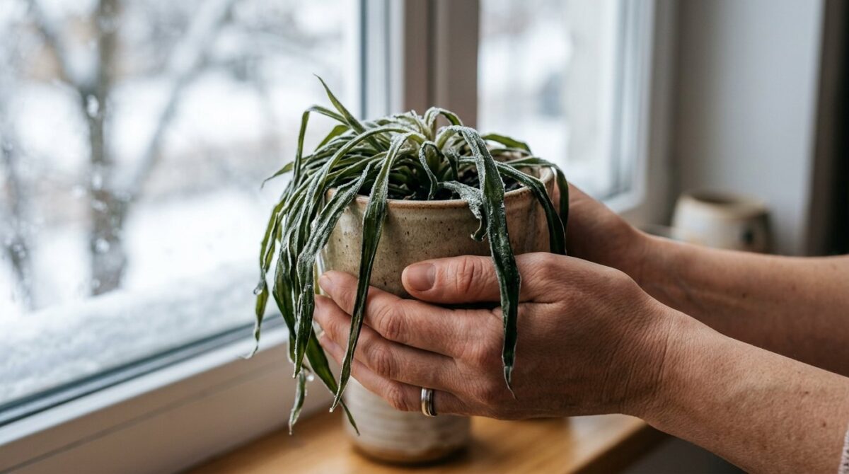 erfahren Sie, wie Sie Ihre gefrorene Spinnenpflanze retten können, indem Sie häufige Pflegefehler vermeiden und die richtige Rettungstechnik anwenden