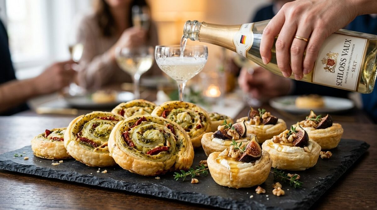 entdecken Sie, wie Sie mit einfachem Blätterteig elegante Aperitif-Häppchen zaubern, die wie vom Profi wirken und Ihre Gäste begeistern