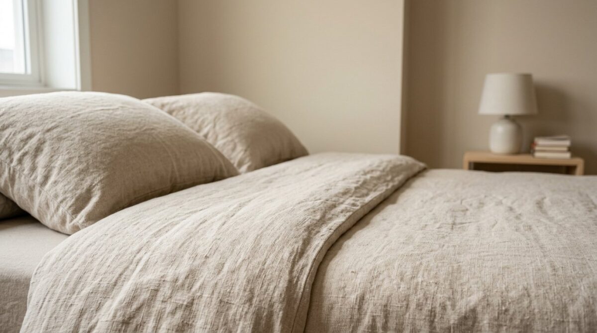 erfahren Sie, welcher Bettwäsche-Farbfehler Ihr kleines Schlafzimmer optisch verkleinert und wie Laura Casas bessere Alternativen empfiehlt