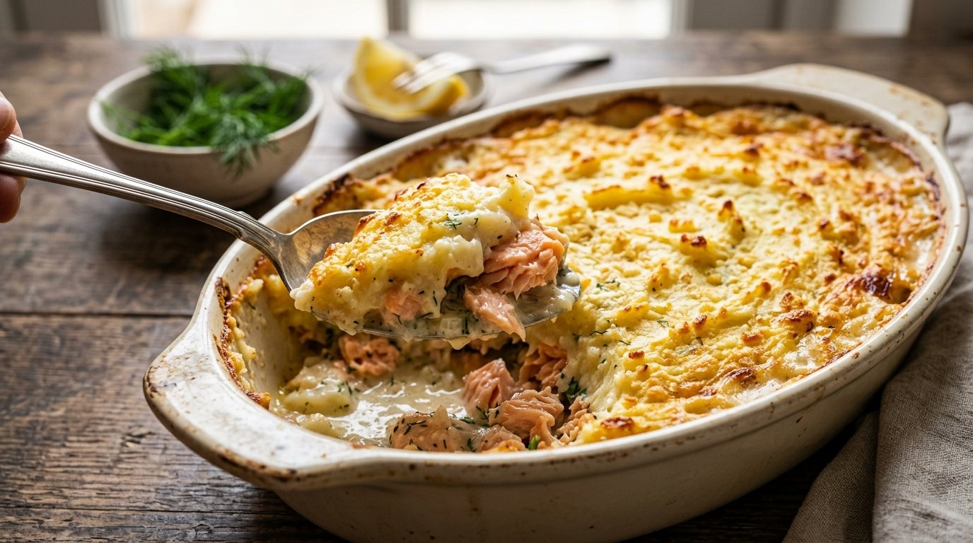 entdecken Sie das Geheimnis eines perfekten Lachs-Parmentiers mit der richtigen Kartoffelsorte für ein Gericht wie vom Chefkoch