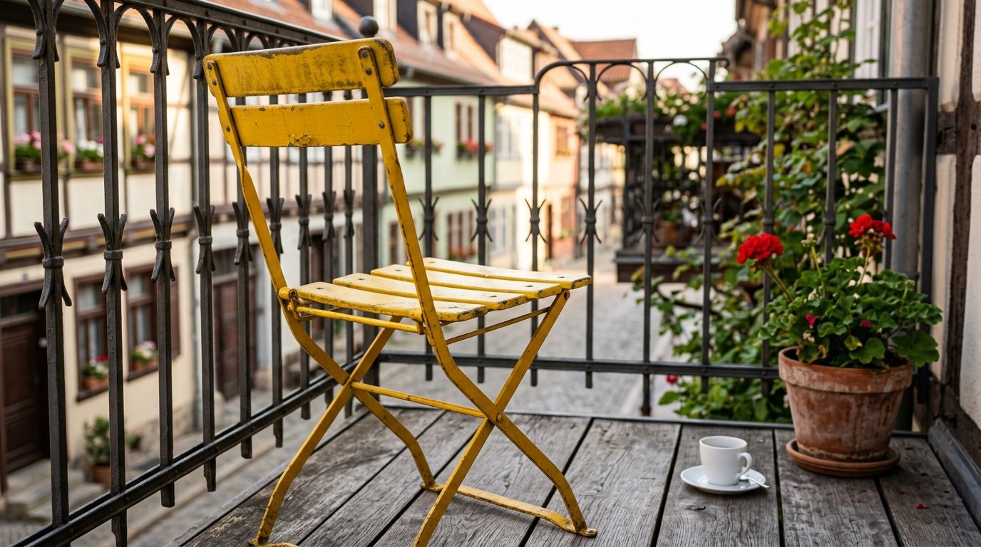 entdecken Sie den legendären Klappstuhl für nur 32,99 €, der diesen Sommer auf jeden Balkon gehört und Kindheitserinnerungen weckt