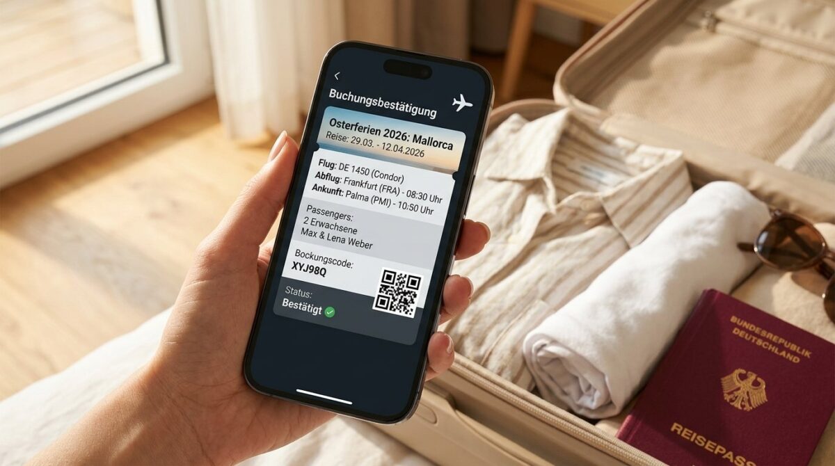 entdecken Sie 5 sonnige Reiseziele für Osterferien 2026 unter 2 Stunden Flugzeit mit garantierten Temperaturen über 25°C