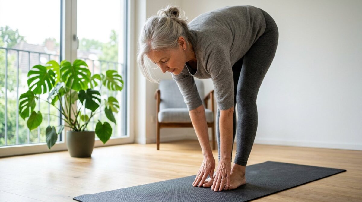 entdecken Sie die einfache Pilates-Bewegung, die täglich Ihren Alterungsprozess verlangsamt und Ihre Mobilität langfristig erhält