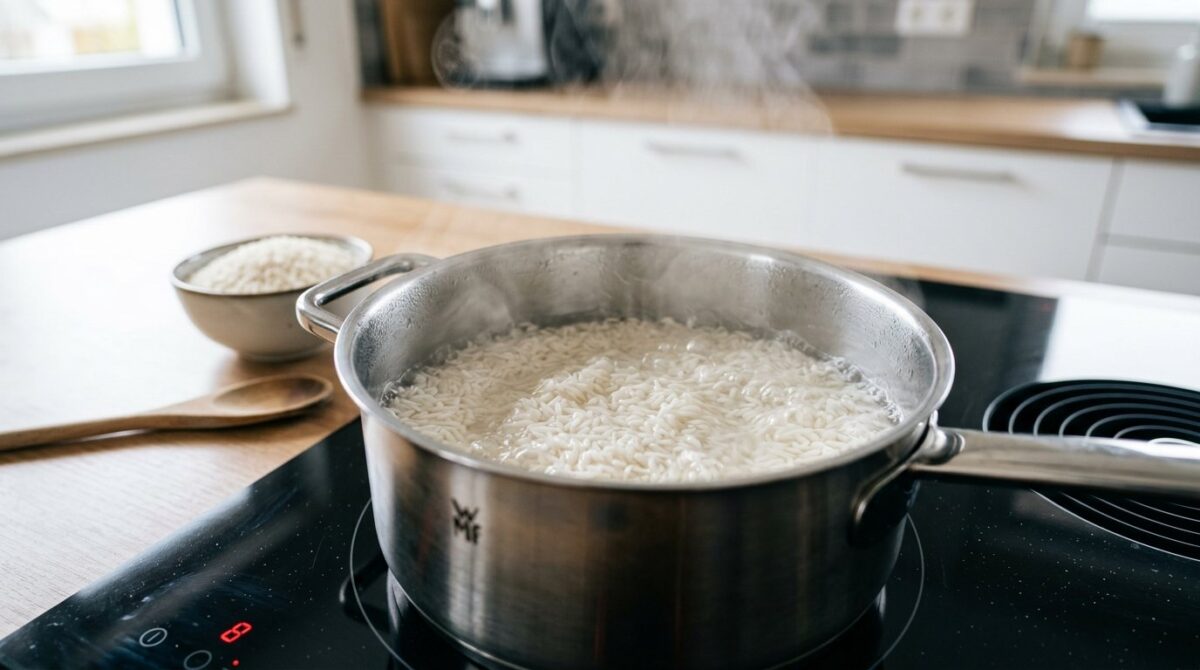 entdecken Sie die optimale Kochmethode für Reis, um Arsen um 73 % zu reduzieren und dabei alle wertvollen Nährstoffe zu bewahren